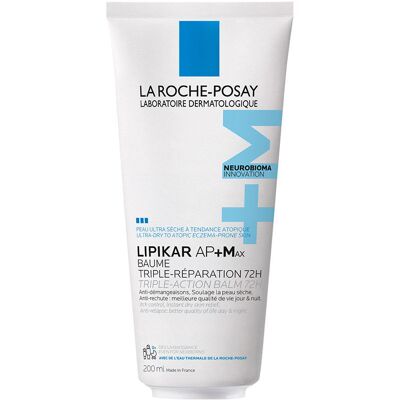 La Roche Posay Baume triple réparation Lipikar AP+ Max 72H 200 ml - Publicité La Roche Posay Baume triple réparation Lipikar AP+ Max 72H 200 ml - Publicité