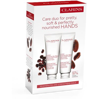 Clarins Crème mains jeunesse 2 x 100 ml - Publicité Clarins Crème mains jeunesse 2 x 100 ml - Publicité