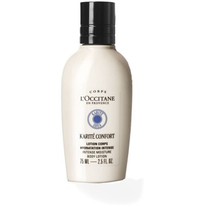 L'Occitane En Provence Lait corporel hydratant intense Shea Comfort 75 ml - Publicité L'Occitane En Provence Lait corporel hydratant intense Shea Comfort 75 ml - Publicité