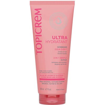Topicrem Uh exfoliante suave 3 en 1 200 ml - Publicité Topicrem Uh exfoliante suave 3 en 1 200 ml - Publicité