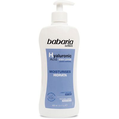 Babaria Hyaluronic Acid loción corporal 400 ml - Publicité Babaria Hyaluronic Acid loción corporal 400 ml - Publicité