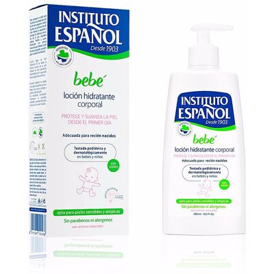 Instituto Español Bebe lotion pour le corps 300 ml - Publicité Instituto Español Bebe lotion pour le corps 300 ml - Publicité