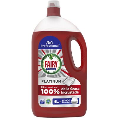 Fairy Fairy Professional Platinum Concentré pour lave-vaisselle - 4000 ml - Publicité Fairy Fairy Professional Platinum Concentré pour lave-vaisselle - 4000 ml - Publicité