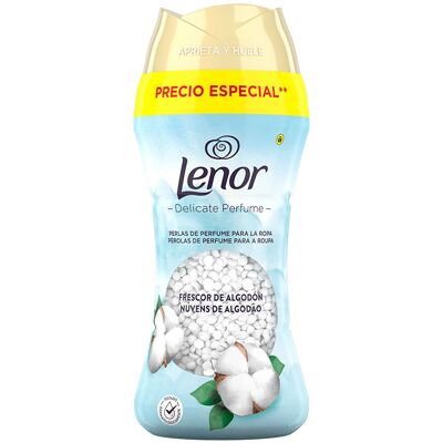 Pack Lenor Sensitive de 3 Perles pour Machine à Laver - Assouplissant - Publicité Pack Lenor Sensitive de 3 Perles pour Machine à Laver - Assouplissant - Publicité