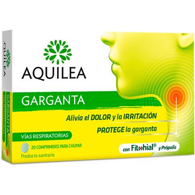 Pastilles pour la Gorge Aquilea - Soulagement Mal de Gorge - Publicité Pastilles pour la Gorge Aquilea - Soulagement Mal de Gorge - Publicité