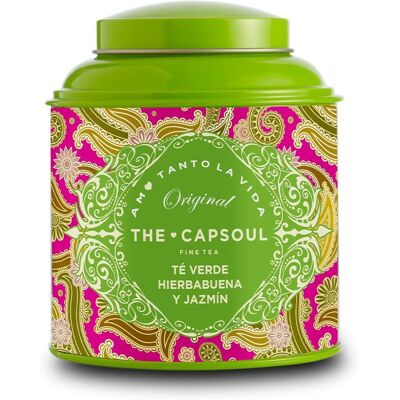 The Capsoul Té Granel verde, hierbabuena & jazmín 100 gr - Publicité The Capsoul Té Granel verde, hierbabuena & jazmín 100 gr - Publicité