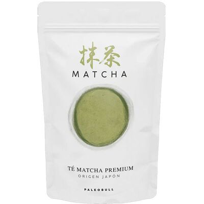 Thé Matcha Premium Paleobull - 50g Poudre Bio - Publicité Thé Matcha Premium Paleobull - 50g Poudre Bio - Publicité