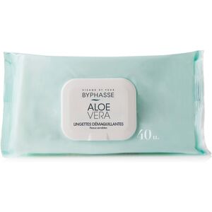 Byphasse Lingettes Démaquillantes Aloe Vera 40 unités - Publicité Byphasse Lingettes Démaquillantes Aloe Vera 40 unités - Publicité