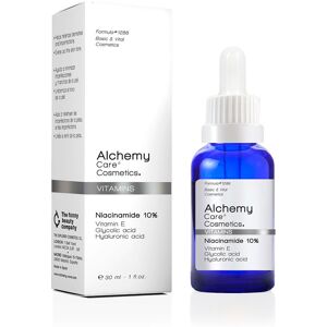 Sérum à la Niacinamide 10% de Alchemy Care Cosmetics - Rejuvenation, 30ml - Publicité Sérum à la Niacinamide 10% de Alchemy Care Cosmetics - Rejuvenation, 30ml - Publicité