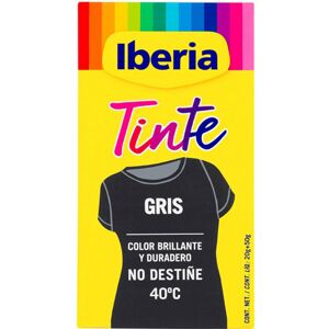 Iberia Teinture Pour Vêtements grand teint 40º #gris - Publicité Iberia Teinture Pour Vêtements grand teint 40º #gris - Publicité