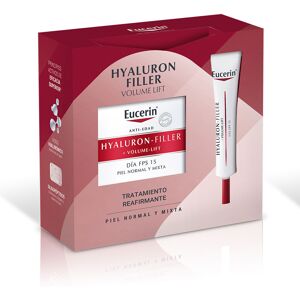 Eucerin Hyaluron Filler + VOLUME-LIFT Día Piel Normal Mixta Estuche 2 pz - Publicité Eucerin Hyaluron Filler + VOLUME-LIFT Día Piel Normal Mixta Estuche 2 pz - Publicité
