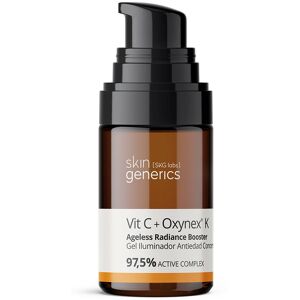 Skin Generics Vit C + Oxynex K Gel éclairant anti-âge concentré 20 ml - Publicité Skin Generics Vit C + Oxynex K Gel éclairant anti-âge concentré 20 ml - Publicité