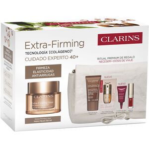 Clarins Coffret Peaux Sèches Jour Extra Raffermissant 5 pcs - Publicité Clarins Coffret Peaux Sèches Jour Extra Raffermissant 5 pcs - Publicité