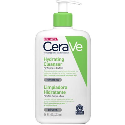 CeraVe Lotion Nettoyante Hydratante - Émulsion (473ml) - Publicité CeraVe Lotion Nettoyante Hydratante - Émulsion (473ml) - Publicité