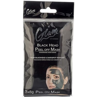 Glam Of Sweden Mask black head peel off 3 x 8 gr - Publicité Glam Of Sweden Mask black head peel off 3 x 8 gr - Publicité