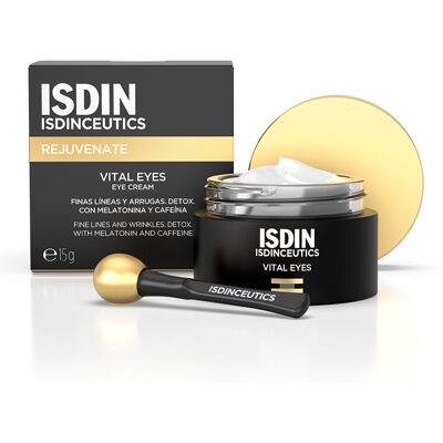 Isdin Rejuvenate Vital Eyes - Crème pour les yeux - Anti-âge, Rides, Effet Froid - Publicité Isdin Rejuvenate Vital Eyes - Crème pour les yeux - Anti-âge, Rides, Effet Froid - Publicité