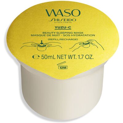 Masque Nuit Yuzu-C de Shiseido - Hydratant, Recharge - Publicité Masque Nuit Yuzu-C de Shiseido - Hydratant, Recharge - Publicité