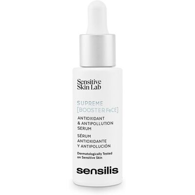 Serum Sensilis Supreme Booster FeCE - Sérum Antioxydant et Anti-pollution pour Femmes - Publicité Serum Sensilis Supreme Booster FeCE - Sérum Antioxydant et Anti-pollution pour Femmes - Publicité