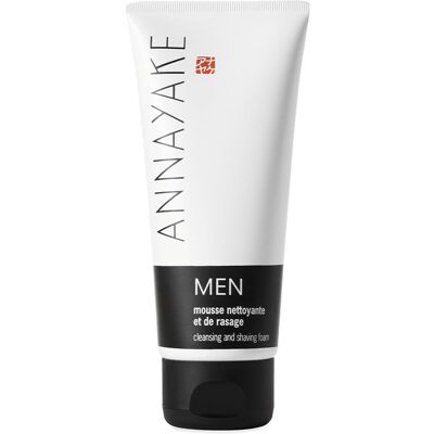 Mousse de Nettoyage et de Rasage Annayake - Publicité Mousse de Nettoyage et de Rasage Annayake - Publicité