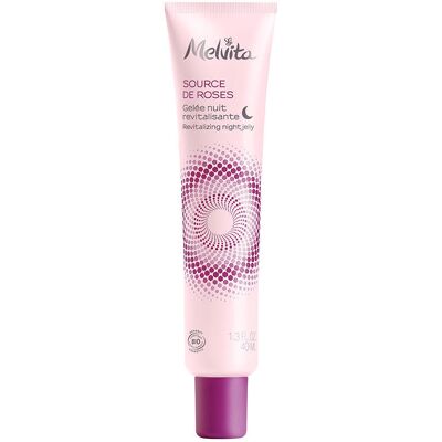 Melvita - Source de Roses Revitalizing Night Gel - 40 ml - Gel nocturne - Publicité Melvita - Source de Roses Revitalizing Night Gel - 40 ml - Gel nocturne - Publicité