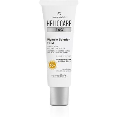 Heliocare 360 Solution Pigment SPF50+ - Peaux sensibles - Face the Future - Publicité Heliocare 360 Solution Pigment SPF50+ - Peaux sensibles - Face the Future - Publicité