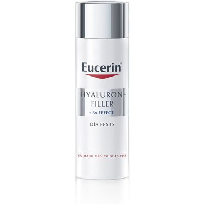 Eucerin Hyaluron-Filler Crème de Jour 3x Effet SPF15 - Publicité Eucerin Hyaluron-Filler Crème de Jour 3x Effet SPF15 - Publicité