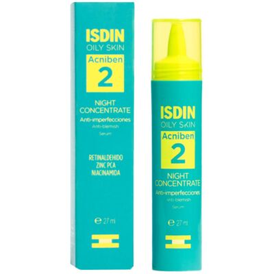 ISDIN Acniben Sérum Concentré Nuit Anti-Acné 27ml - Publicité ISDIN Acniben Sérum Concentré Nuit Anti-Acné 27ml - Publicité