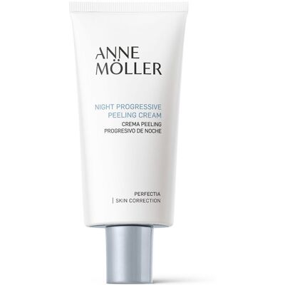 Crème exfoliante progressive nocturne Perfectia de Anne Möller - Publicité Crème exfoliante progressive nocturne Perfectia de Anne Möller - Publicité