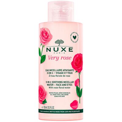 Nuxe Very Rose Eau Micellaire Apaisante 3-en-1 - Publicité Nuxe Very Rose Eau Micellaire Apaisante 3-en-1 - Publicité