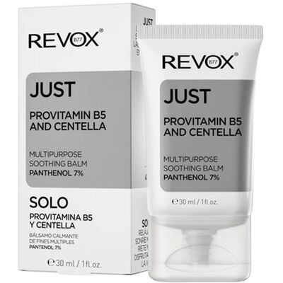 Revox Just baume apaisant provitamine B5 et centella 30 ml - Publicité Revox Just baume apaisant provitamine B5 et centella 30 ml - Publicité