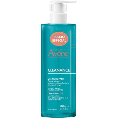 Gel Nettoyant Avène Cleanance - Peau grasse et à tendance acnéique - Publicité Gel Nettoyant Avène Cleanance - Peau grasse et à tendance acnéique - Publicité