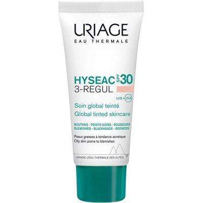 Uriage Hyséac 3-Regul Soin Global Peau Grasse SPF30 - Soins de la peau - Publicité Uriage Hyséac 3-Regul Soin Global Peau Grasse SPF30 - Soins de la peau - Publicité