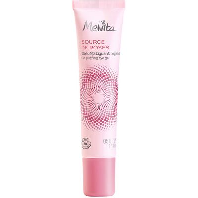 Gel Contour des Yeux Melvita Source de Roses - Sensible - Bio - Publicité Gel Contour des Yeux Melvita Source de Roses - Sensible - Bio - Publicité