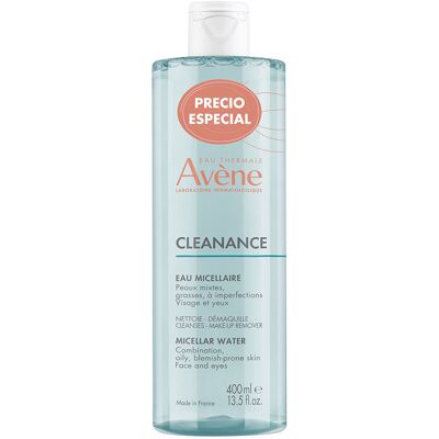 Eau Micellaire Avène Cleanance - Peaux Mixtes & Sensibles - Publicité Eau Micellaire Avène Cleanance - Peaux Mixtes & Sensibles - Publicité