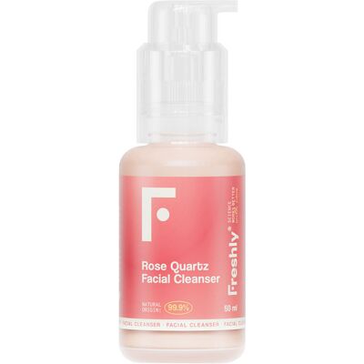 Nettoyant visage quartz rose de Freshly - Peau sensible - 50mL - Publicité Nettoyant visage quartz rose de Freshly - Peau sensible - 50mL - Publicité
