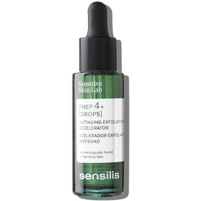 Sensilis Prep 4+ Sérum Exfoliant Anti-Âge - Publicité Sensilis Prep 4+ Sérum Exfoliant Anti-Âge - Publicité