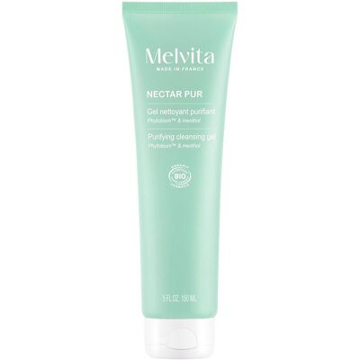 Gel Nettoyant Purifiant Bio Visage Melvita 200ml - Gel Nettoyant - Publicité Gel Nettoyant Purifiant Bio Visage Melvita 200ml - Gel Nettoyant - Publicité