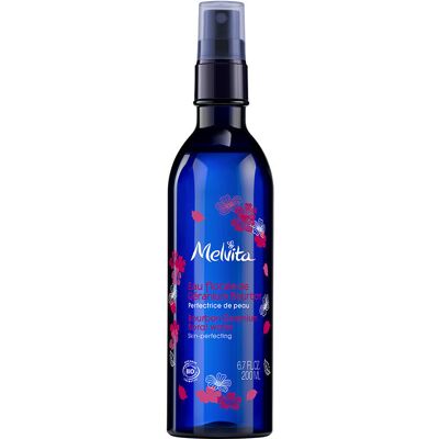 Eau florale bio de géranium Melvita - Lotion perfectrice 200ml - Publicité Eau florale bio de géranium Melvita - Lotion perfectrice 200ml - Publicité