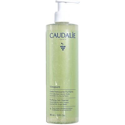 Caudalie Vinopure Gelée nettoyante purifiante 385 ml - Publicité Caudalie Vinopure Gelée nettoyante purifiante 385 ml - Publicité
