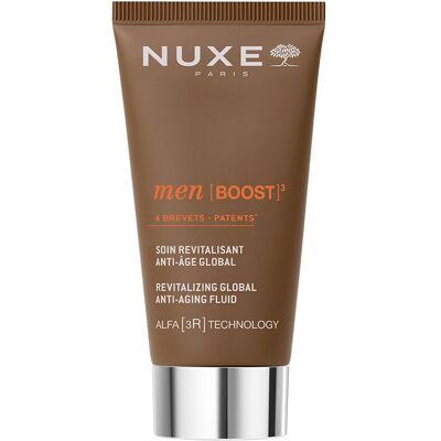 Nuxe Men Boost fluide revitalisant anti-âge 50 ml - Publicité Nuxe Men Boost fluide revitalisant anti-âge 50 ml - Publicité
