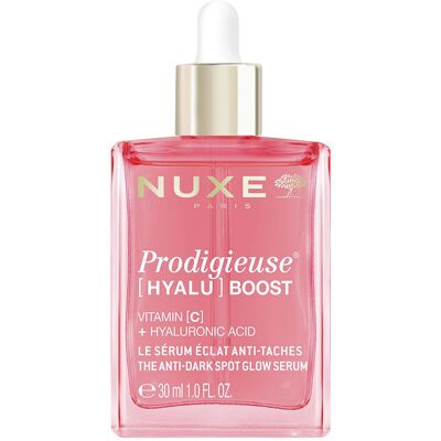 Nuxe Prodigieuse Hyalu Boost sérum iluminador antimanchas 30 ml - Publicité Nuxe Prodigieuse Hyalu Boost sérum iluminador antimanchas 30 ml - Publicité