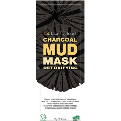 7th Heaven Fab Face Food Charcoal mascarilla de barro carbón desintoxicante 10 gr - Publicité 7th Heaven Fab Face Food Charcoal mascarilla de barro carbón desintoxicante 10 gr - Publicité