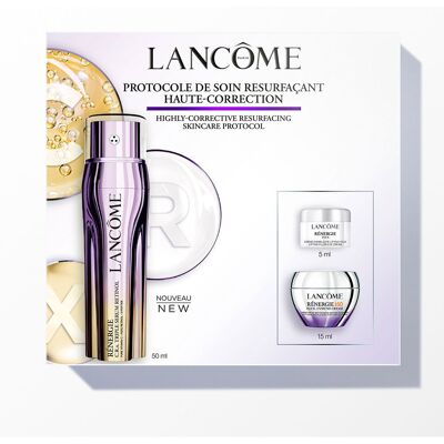 Lancôme Rénergie Crx Sérum Triple Au RÉTINOL, Boîte De 3 Pièces - Publicité Lancôme Rénergie Crx Sérum Triple Au RÉTINOL, Boîte De 3 Pièces - Publicité