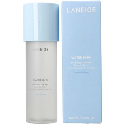 Laneige Water Bank Blue Hyaluronic Essence Toner - Tonique pour peau grasse - Publicité Laneige Water Bank Blue Hyaluronic Essence Toner - Tonique pour peau grasse - Publicité