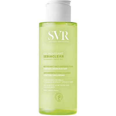 Svr Sebiaclear gel moussant 100 ml - Publicité Svr Sebiaclear gel moussant 100 ml - Publicité