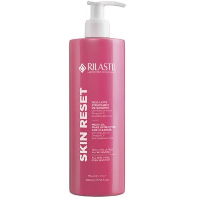 Rilastil Lait huileux Skin Reset 400 ml - Publicité Rilastil Lait huileux Skin Reset 400 ml - Publicité