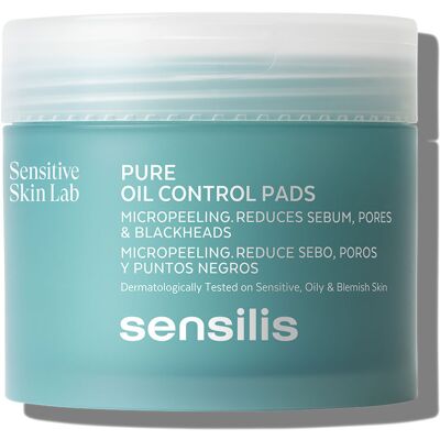 Sensilis Disques Pure Oil Control 60 u - Publicité Sensilis Disques Pure Oil Control 60 u - Publicité