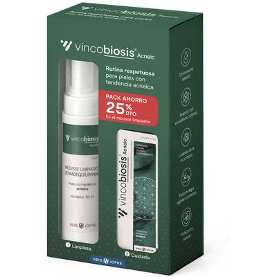 Vincobiosis Vincobiose Acnéique 2 pièces - Publicité Vincobiosis Vincobiose Acnéique 2 pièces - Publicité