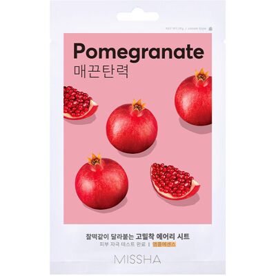 Missha Masque Airy Fit Sheet #Grenade 1 unité - Publicité Missha Masque Airy Fit Sheet #Grenade 1 unité - Publicité
