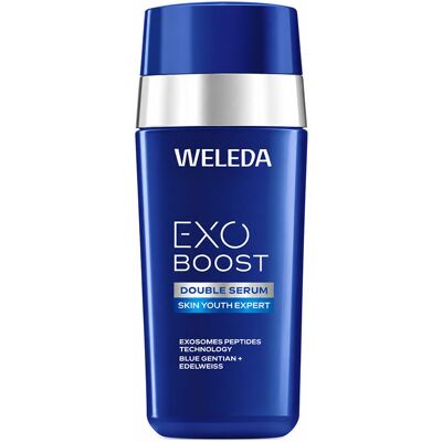 Weleda Exo Boost doble sérum redensificante 30 ml - Publicité Weleda Exo Boost doble sérum redensificante 30 ml - Publicité